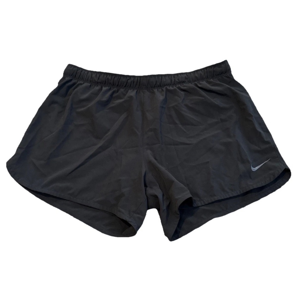 Nike DriFIT Womens Running Shorts Black Size Large Moisture Wicking Workout